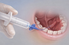 Удаление камней из протоков слюнных желез